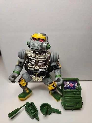 Vintage Playmates 1989 TMNT Metalhead Complete Some Accessory DMG