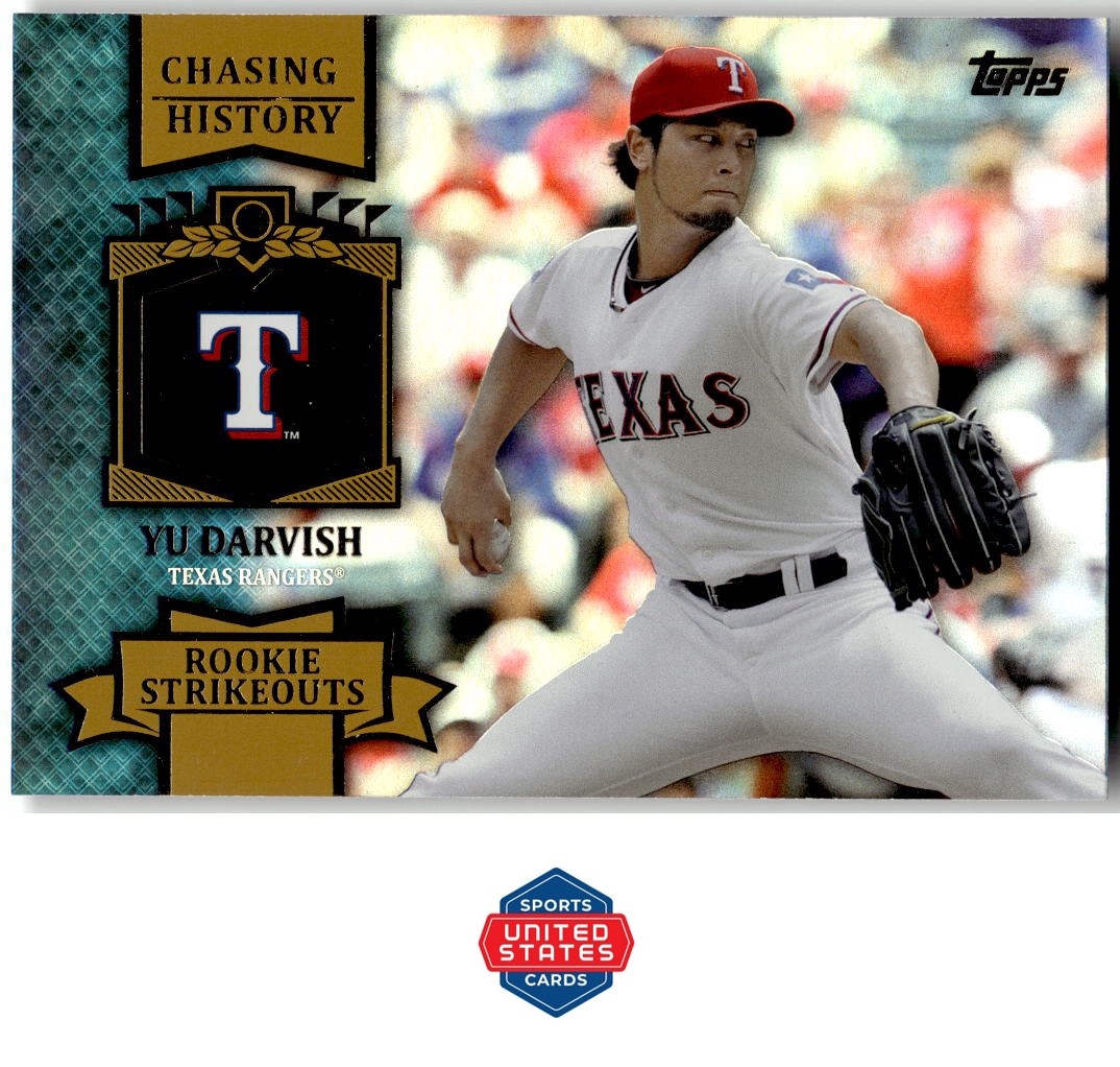 2013 Topps #CH-80 Yu Darvish Chasing History Gold Foil