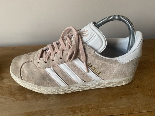 Adidas Originals Gazelle Nude Halo Blush Pink UK 5.5 shoes trainer - Picture 15 of 22