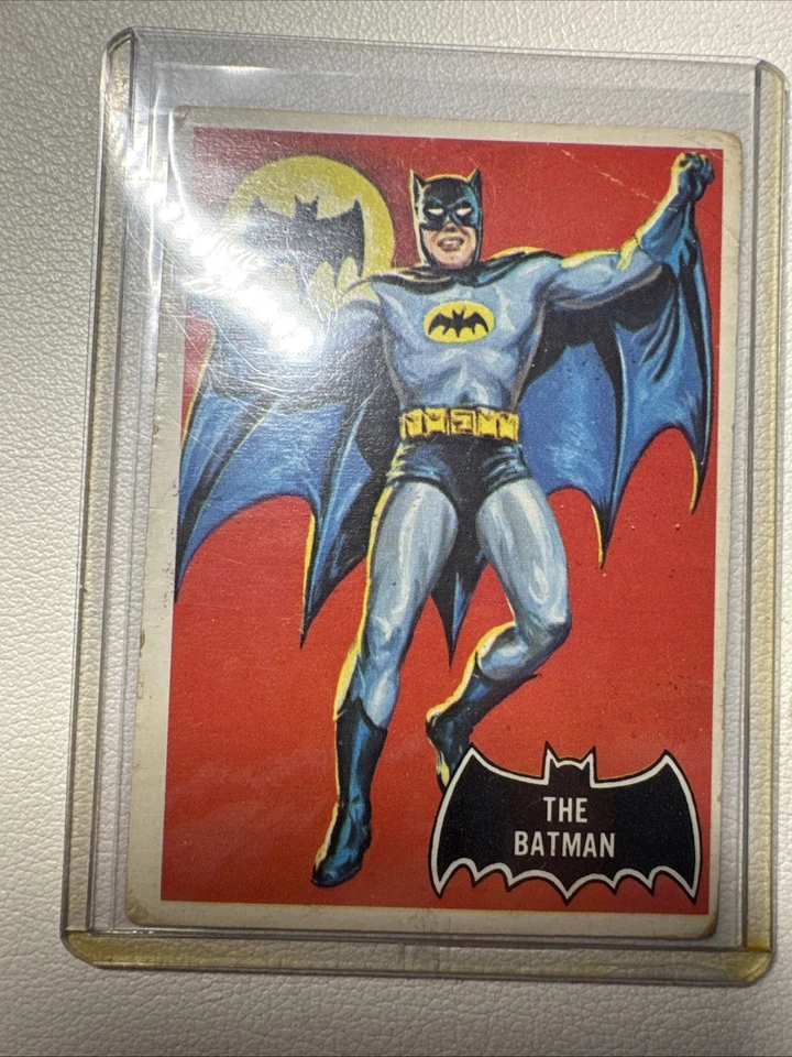 RARE~The Batman # 1 Rookie Card RC 1966 OPC - Image 4 of 4