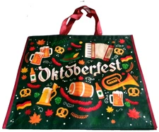 FALL Reusable Tote Bag ~ 20" X 18" X 8" ~OKTOBERFEST BY HomeGoods