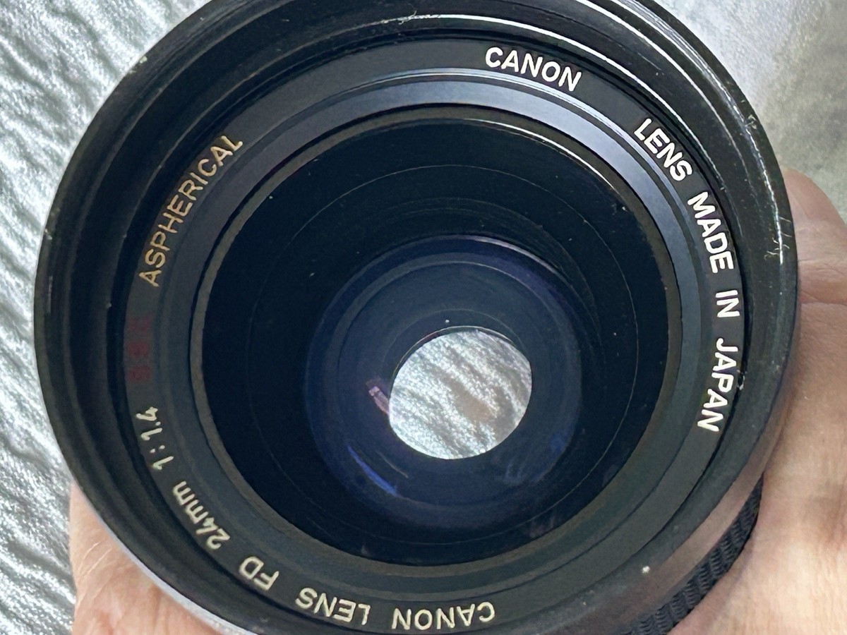 Canon FD 24mm f/1.4 S.S.C. SSC Aspherical Lens - (RARE) K35 | eBay