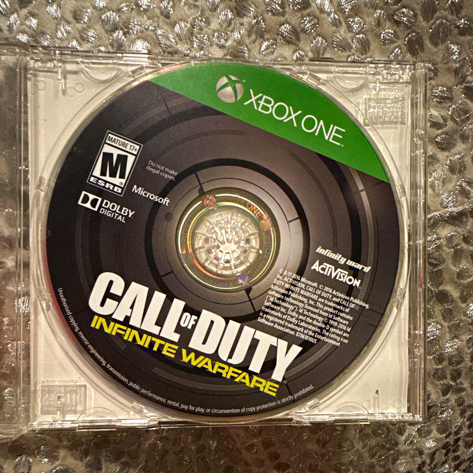 Activision Call of Duty: Infinite Warfare Disc Only Xbox One 2016 M ...