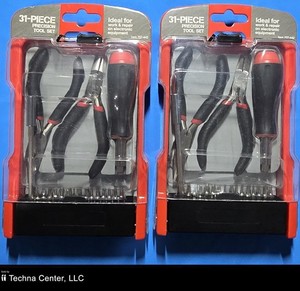 RealSpace 31-Piece Precission Tool Set, 2 Packs