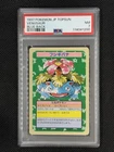 PSA 7 Venusaur No Number Topsun Blue Back Pokemon Card Japanese 1997