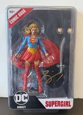 Supergirl  SIGNED BY TOM KING  McFarlane DC Multiverse Page Punchers Figure NIB