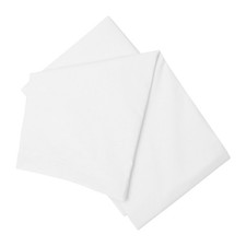 Image of Belledorm 200 Thread Count Cotton Percale Flat Sheet BM119