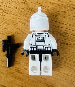 Lego Star Wars Minifigure SW0201 Clone Trooper (Phase 1)  - RARE
