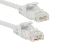 Cat6 Ethernet Patch Cable, Snagless, UTP, 5 ft, White