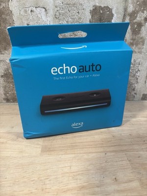  NEW Amazon Echo Auto Hands-free Alexa in your car with your phone Sealed 