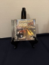 Destruction Derby Raw SonyPlaystation 1 PS1 Game Midway Complete