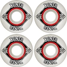 Bones Wheels  STF V5 Square Logo Skateboard Wheels - 52mm 103a (Set of 4)