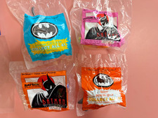 Batman 1991 and 1993 Vintage McDonald's Happy Meal Toys Lot of 4