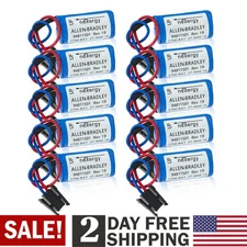 10X 1756-BA1 3V 1800mAh CNC PLC Controller Battery For Allen Bradley Backup 