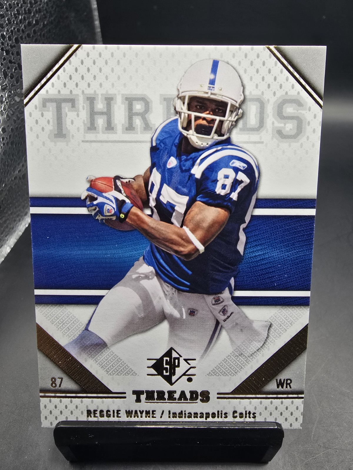 2009 SP Threads Football #81 Reggie Wayne - Indianapolis Colts