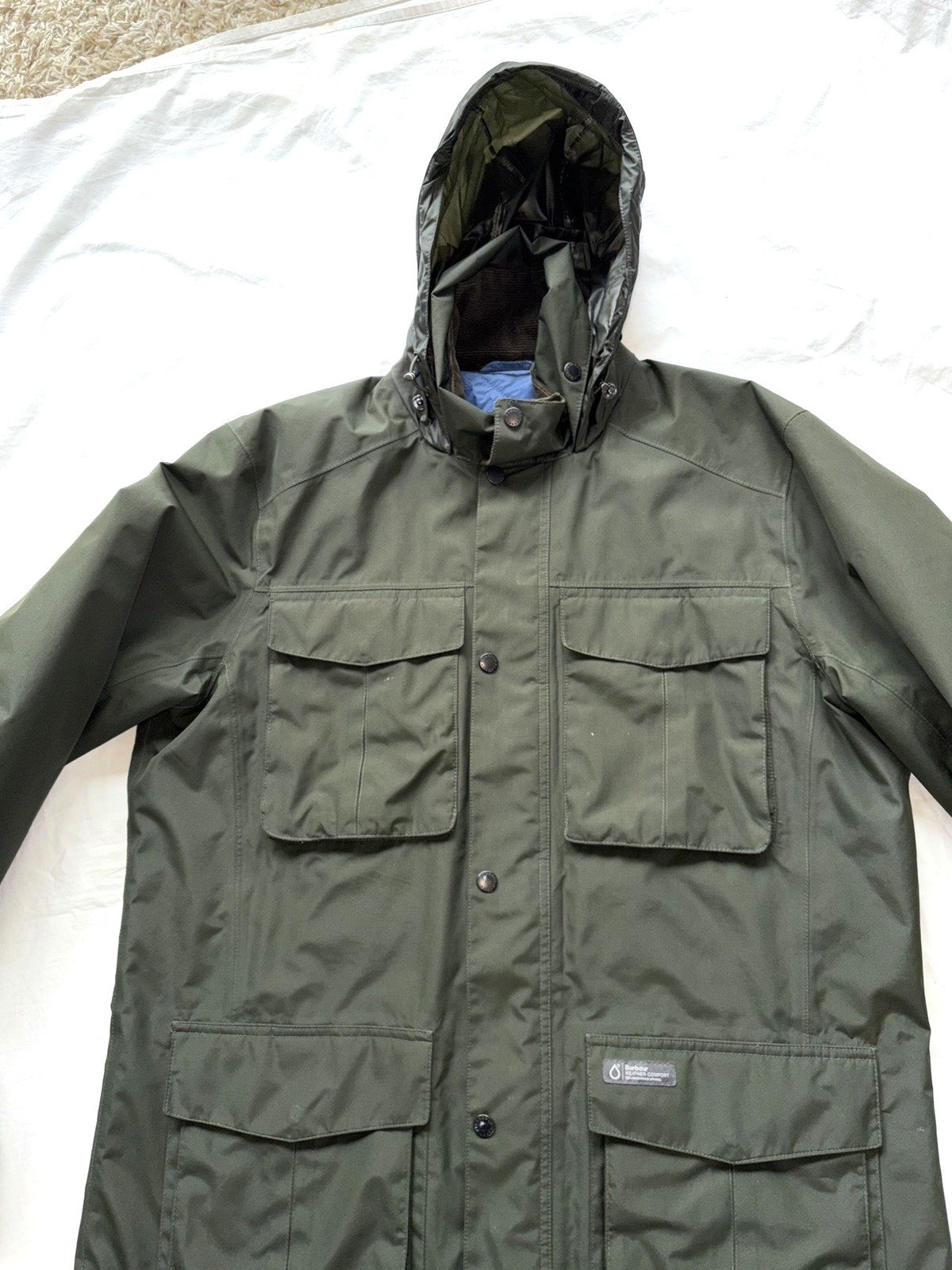 BARBOUR HEXHAM WATERPROOF JACKET - LARGE - image 1