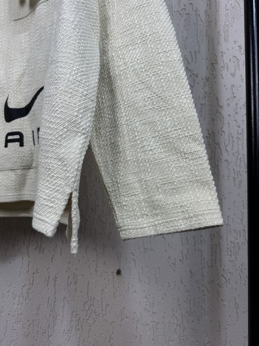 NWT Nike x Stussy NRG Pullover Hoodie Natural SS22 Fossil Unisex Size L Beige - Picture 11 of 15