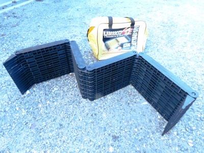 Uniko 6in1 Faltrampe, Paar, kpl. schwarz