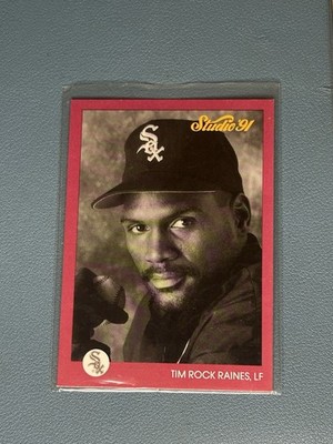 1991 Studio - Previews Tim Raines #4