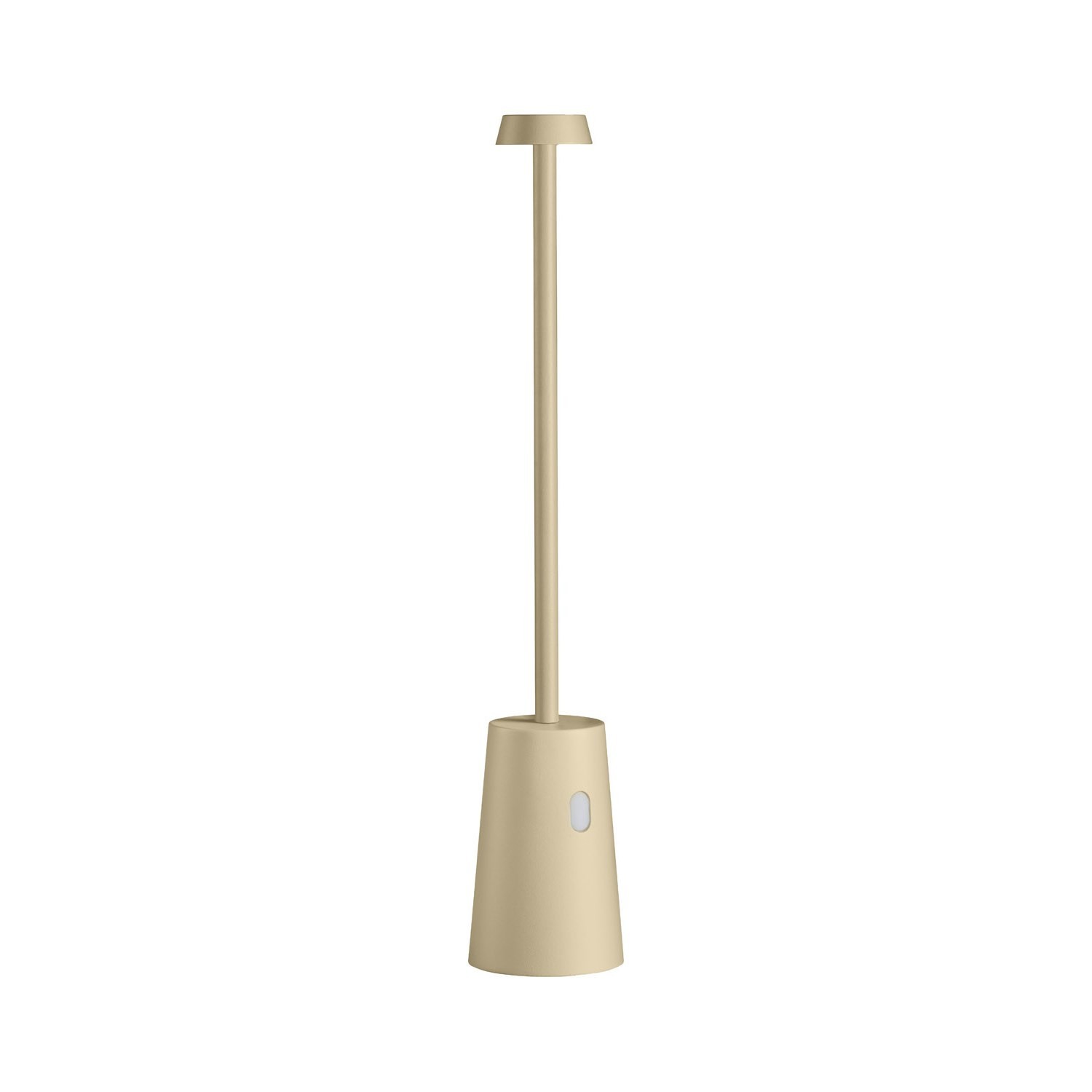 Lampada da Tavolo Tag Avorio Ricaricabile - Design Minimal IP54 Outdoor