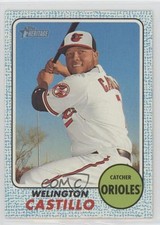 2017 Topps Heritage Blue Border /50 Welington Castillo #52 h5t