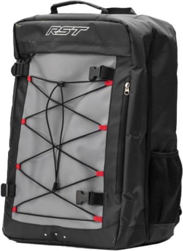 Sac à dos RST Race Dept noir équipement motard avec rangement ordinateur