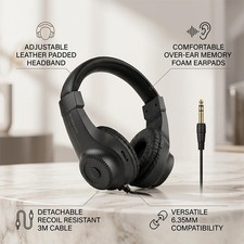 6.5mm Headphones Professional Instrument Moni...