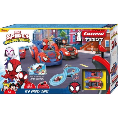 Carrera - 20063049 - Carrera First I Spidey Web Spinners Rennbahn-Set I Aut ...