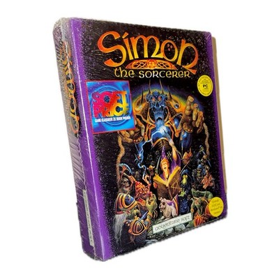 Neu: Simon the Sorcerer 1 PC Big Box 1993 sealed MsDos Point & Click Adventure