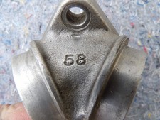 Vintage Ss58 Super Eb Carb Carburetor Band Intake Manifold Harley