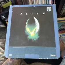 1979 ALIEN CED CBS Fox Video Disc Horror Sci-Fi Movie Director Ridley Scott Rare