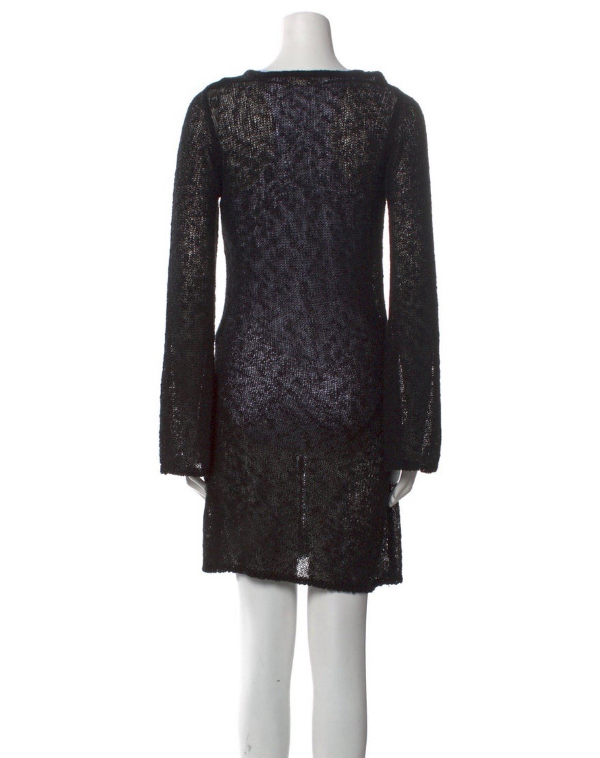 Lspace Authentic Solid Black Palisades Cover Up L… - image 8