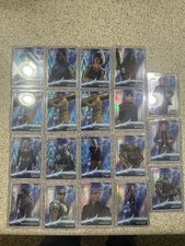 Topps Chrome Marvel Ray Wave Hyper Silver /99 Card Lot Of 19
