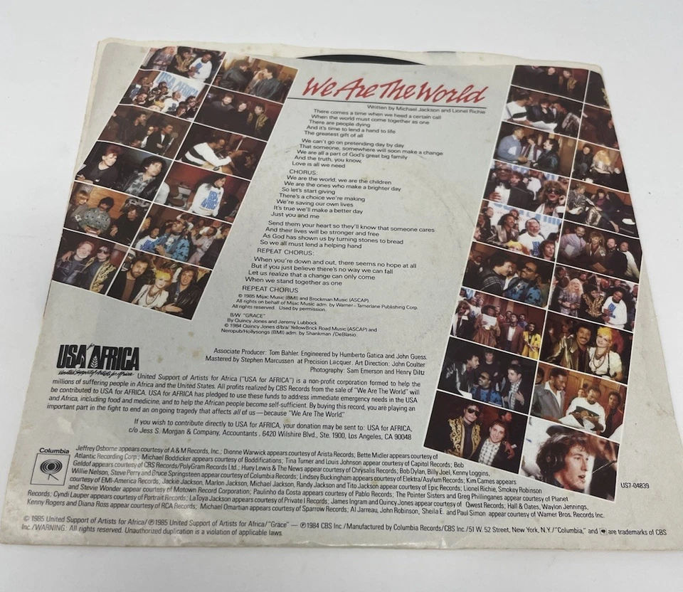 Michael Jackson 45 Beat It / Get on the Floor Epic Instant Classics 1983 VG+ Foto 2 de 4