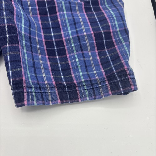 Pantaloncini a quadri Cherokee blu giovanile. Cotone taglia M 7-8 - Foto 15 di 15