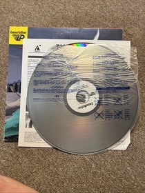 Pioneer LaserActive Mega LD Rocket Coaster Game With Manual