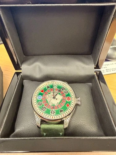 BEAUTIFUL VINTAGE  LEVER MOVEMENT IN A NEW QUALITY CASE, FULLY SERVICED.