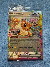 SEALED Pokemon Eevee ex - (Prismatic Evolutions Stamp) 075/131 Holo
