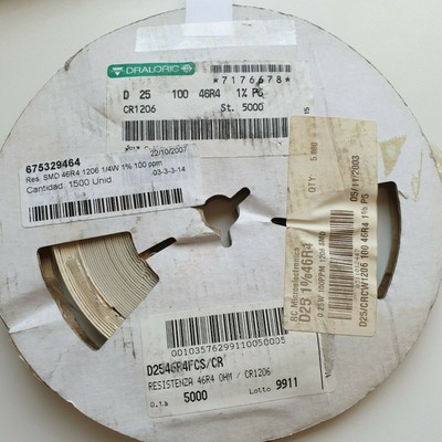 10 Resistenze Draloric LCA0309 100K Ohm, Nuove, NOS