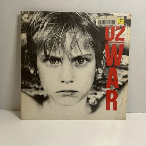 U2 War LP Album 1983 Island Label 90067-1 VG+ Bono First Pressing