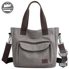 Canvas Handtasche Damen Hobo Schultertasche M...
