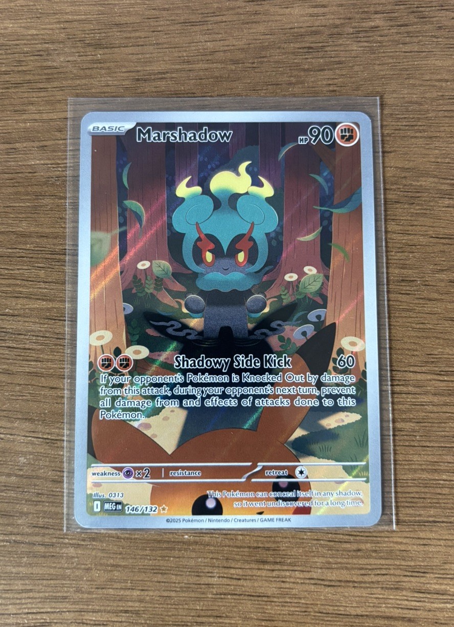 Marshadow IR 146/132 Mega Evolution Pokemon TCG Near Mint English