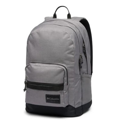 189003 Columbia Unisex Zigzag 30L Backpack City Grey Heather/Black One Size