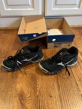 Mizuno Wave Lightning RX, black court shoes women  s size 6  6.5
