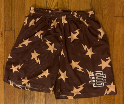 Eric Emanual Short Mens Medium Drawstring Athletic Really Nice Condition