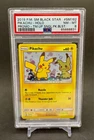 PSA 8 Pikachu #SM162 Holo 2019 Pokemon Sun Moon  Black Star Promo Team Up BLST