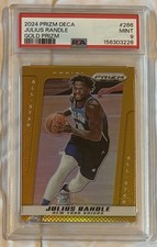 2024 Prizm Deca Julius Randle Gold Prizm /10 NY Knicks