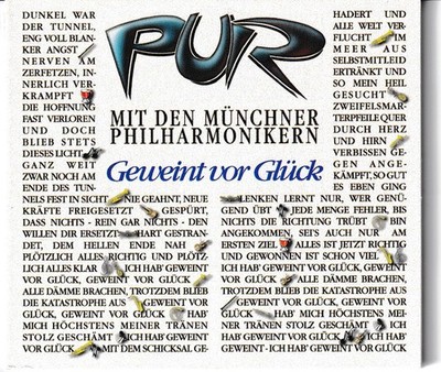 CD, Single, Dig Pur Mit Münchner Philharmoniker - Geweint Vor Glück
