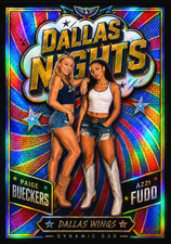 DALLAS NIGHTS ART Azzi Fudd Paige Bueckers Ro...