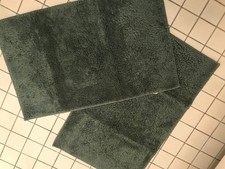 IKEA Badezimmerteppiche 2 St&uuml;ck gr&uuml;n